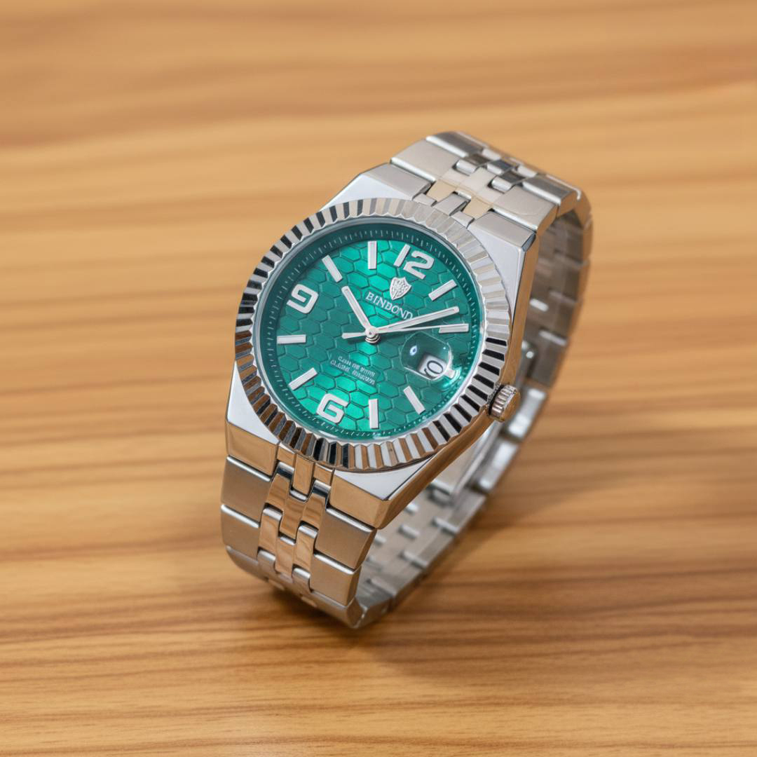 main green silver binbond 8181 green